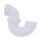 Charlotte Pipe And Foundry Charlotte Pipe Schedule 40 1-1/2 in. Hub X 1-1/2 in. D Hub PVC P-Trap with Union 1 pk PVC00708P0800 - alternate 3